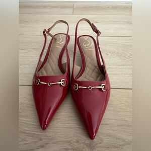 Sam Edelman Slingback Kitten Heels Size 5